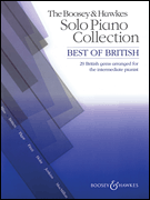 Best of British piano sheet music cover